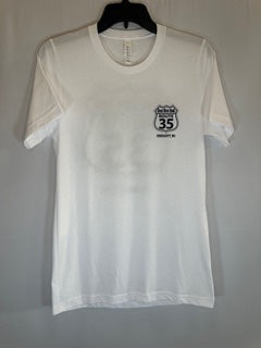 White Route 35 T-Shirt